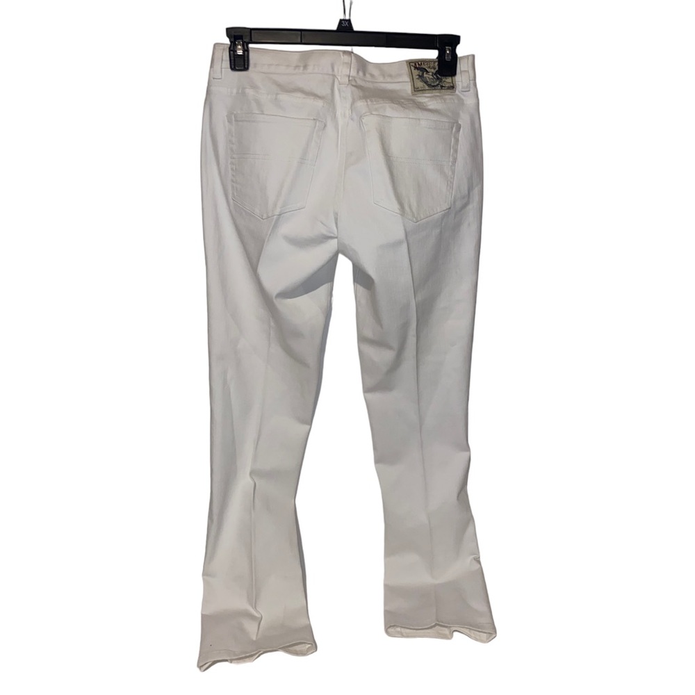 American Living Jeans Womens Size 8 Revere Straight Leg Solid White Waist 32" Ri - Picture 4 of 11